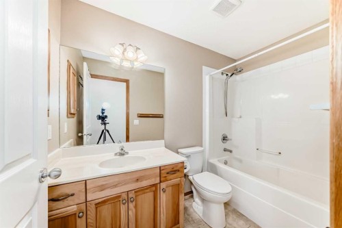 84 Cougarstone Square Sw, Calgary, AB - Indoor Photo Showing Bathroom