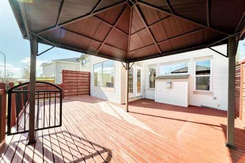 84 Cougarstone Square Sw, Calgary, AB - Outdoor With Deck Patio Veranda With Exterior