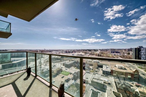 1408-210 15 Avenue Se, Calgary, AB - Outdoor With Balcony With View