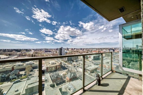 1408-210 15 Avenue Se, Calgary, AB - Outdoor With Balcony With View