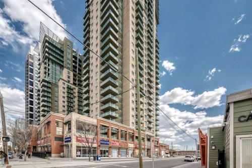 1408-210 15 Avenue Se, Calgary, AB - Outdoor With Balcony With Facade