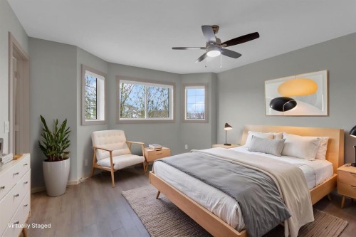 19 Bridleglen Road Sw, Calgary, AB - Indoor Photo Showing Bedroom