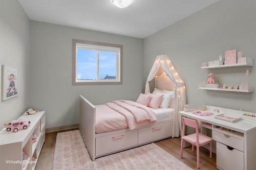 19 Bridleglen Road Sw, Calgary, AB - Indoor Photo Showing Bedroom