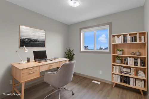 19 Bridleglen Road Sw, Calgary, AB - Indoor Photo Showing Office