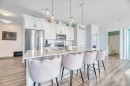 408-35 Walgrove Walk Se, Calgary, AB  - Indoor Photo Showing Kitchen With Stainless Steel Kitchen With Double Sink With Upgraded Kitchen 