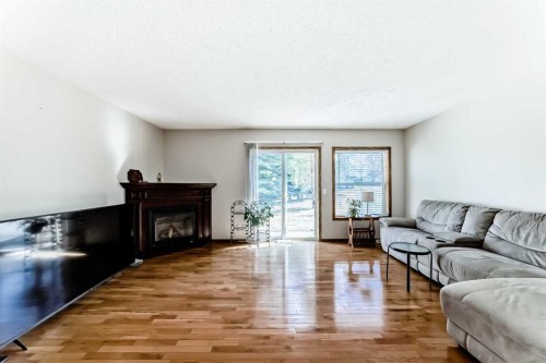 209 Somervale Point Sw, Calgary, AB - Indoor Photo Showing Living Room With Fireplace
