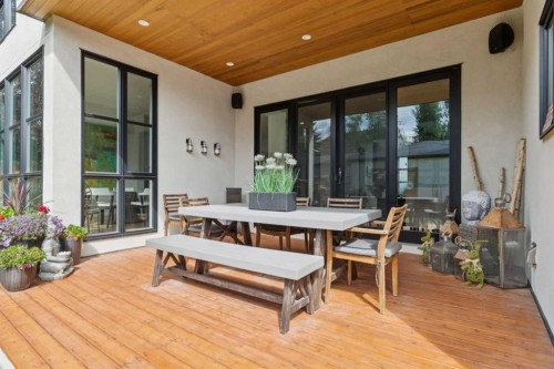 411 47 Avenue Sw, Calgary, AB - Outdoor With Deck Patio Veranda With Exterior