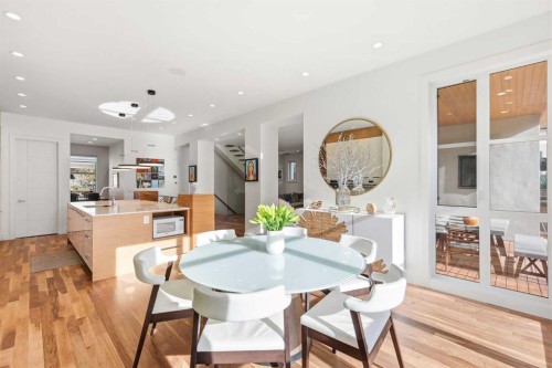 411 47 Avenue Sw, Calgary, AB - Indoor Photo Showing Dining Room