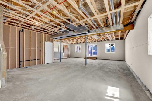 2016 30 Avenue, Nanton, AB - Indoor Photo Showing Basement