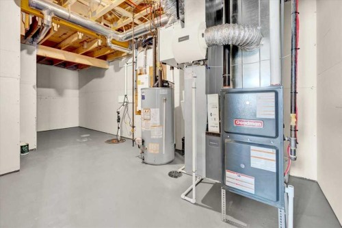 2016 30 Avenue, Nanton, AB - Indoor Photo Showing Basement
