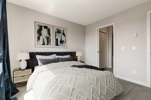 207-10 Westpark Link, Calgary, AB - Indoor Photo Showing Bedroom