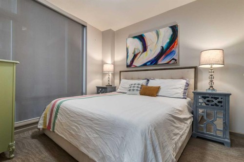 1901-210 15 Avenue Se, Calgary, AB - Indoor Photo Showing Bedroom