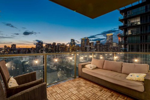 1901-210 15 Avenue Se, Calgary, AB - Outdoor With Balcony With View