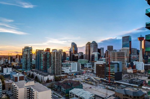 1901-210 15 Avenue Se, Calgary, AB - Outdoor With View