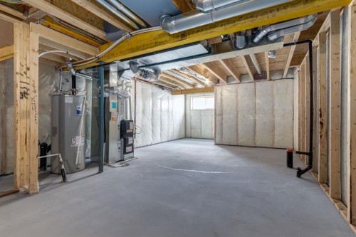 235 Sora Boulevard Se, Calgary, AB - Indoor Photo Showing Basement