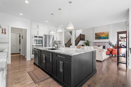 25 Westland Crescent Sw, Calgary, AB - Indoor Photo Showing Kitchen With Stainless Steel Kitchen With Upgraded Kitchen