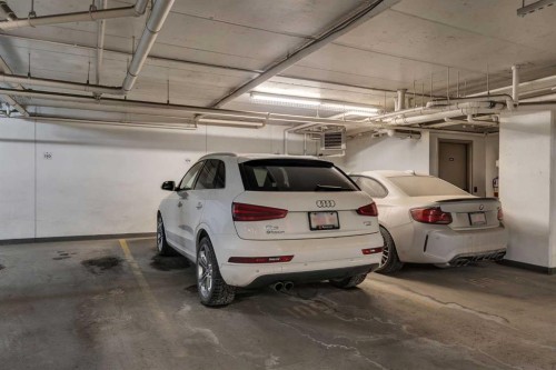 220-323 20 Avenue Sw, Calgary, AB - Indoor Photo Showing Garage