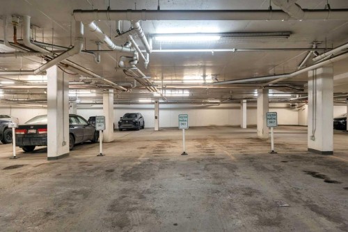 220-323 20 Avenue Sw, Calgary, AB - Indoor Photo Showing Garage