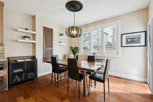 36 Ridge View Close, Cochrane, AB - Indoor Photo Showing Dining Room