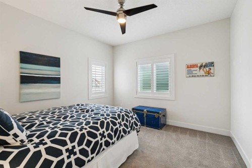 36 Ridge View Close, Cochrane, AB - Indoor Photo Showing Bedroom
