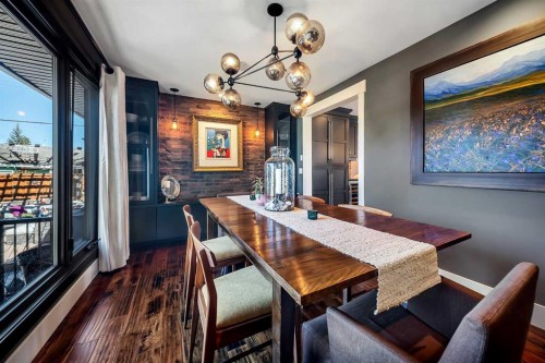 2007 Glenwood Drive Sw, Calgary, AB - Indoor Photo Showing Dining Room