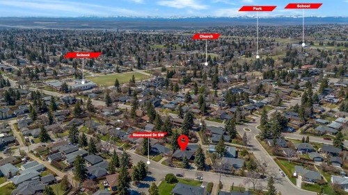 2007 Glenwood Drive Sw, Calgary, AB - Outdoor With View