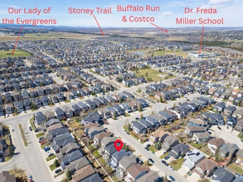 69 Everoak Circle Sw, Calgary, AB - Outdoor With View