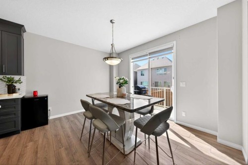 95 Carrington Close Nw, Calgary, AB - Indoor Photo Showing Dining Room