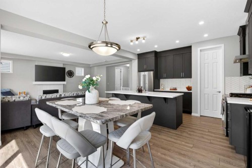 95 Carrington Close Nw, Calgary, AB - Indoor Photo Showing Dining Room