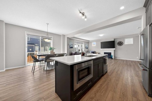 95 Carrington Close Nw, Calgary, AB - Indoor Photo Showing Kitchen