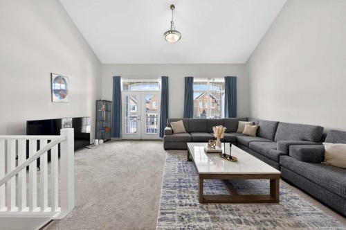 95 Carrington Close Nw, Calgary, AB - Indoor Photo Showing Living Room