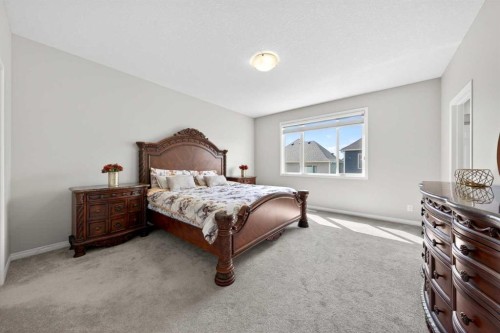 95 Carrington Close Nw, Calgary, AB - Indoor Photo Showing Bedroom