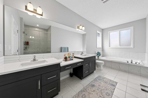95 Carrington Close Nw, Calgary, AB - Indoor Photo Showing Bathroom