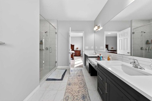 95 Carrington Close Nw, Calgary, AB - Indoor Photo Showing Bathroom