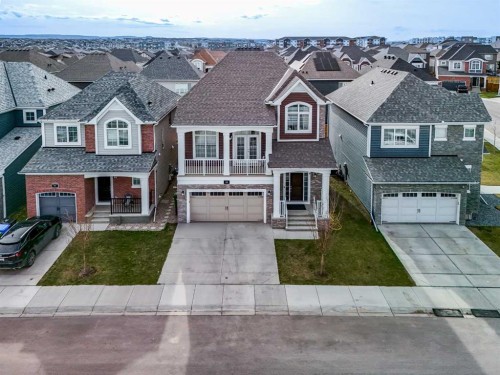 95 Carrington Close Nw, Calgary, AB - Outdoor With Facade
