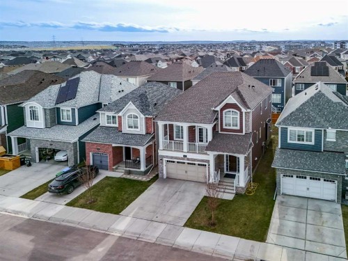 95 Carrington Close Nw, Calgary, AB - Outdoor With Facade