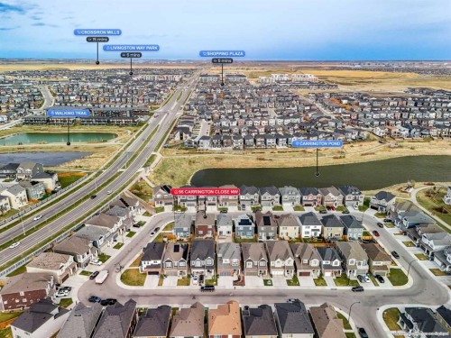 95 Carrington Close Nw, Calgary, AB - Outdoor With Body Of Water With View