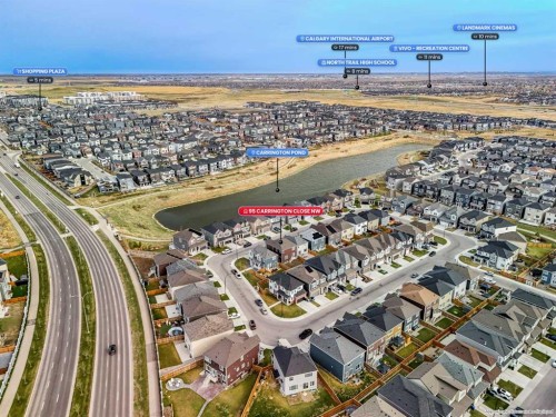 95 Carrington Close Nw, Calgary, AB - Outdoor With View