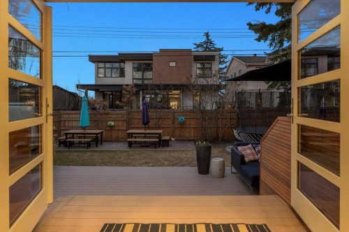 4208 15 Street Sw, Calgary, AB - Outdoor With Deck Patio Veranda