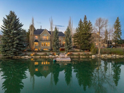 12231 Lake Louise Way Se, Calgary, AB - Outdoor With Body Of Water