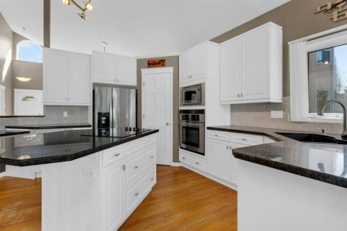 63 Mt Assiniboine Circle Se, Calgary, AB - Indoor Photo Showing Kitchen With Upgraded Kitchen