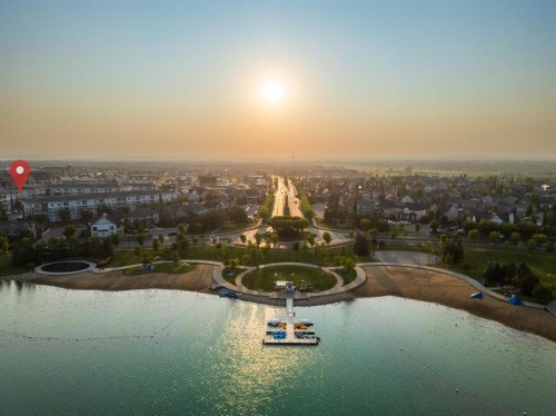 2105-11 Mahogany Row Se, Calgary, AB - Outdoor With Body Of Water With View