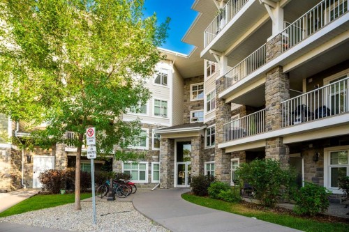 2105-11 Mahogany Row Se, Calgary, AB - Outdoor With Balcony With Facade