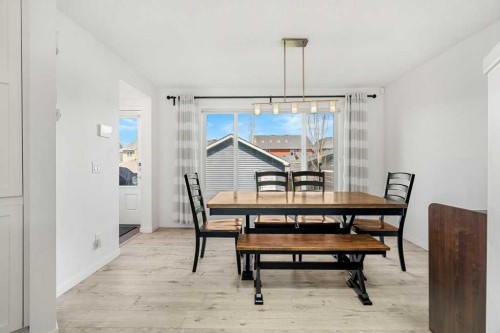 142 Auburn Crest Way Se, Calgary, AB - Indoor Photo Showing Dining Room