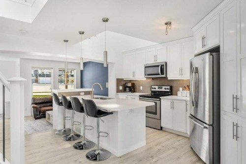 142 Auburn Crest Way Se, Calgary, AB - Indoor Photo Showing Kitchen With Stainless Steel Kitchen With Upgraded Kitchen