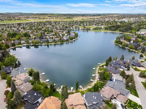164 Sun Valley Drive Se, Calgary, AB - Outdoor With Body Of Water With View