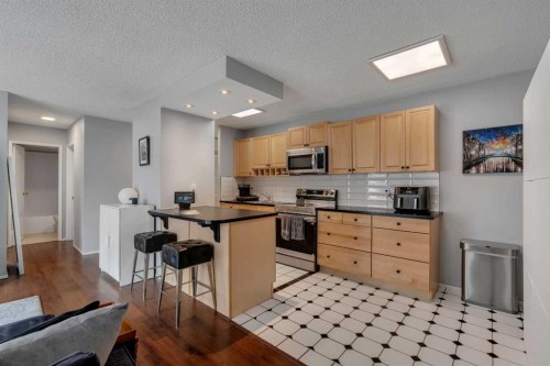 307-903 19 Avenue Sw, Calgary, AB - Indoor Photo Showing Kitchen