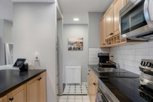307-903 19 Avenue Sw, Calgary, AB - Indoor Photo Showing Kitchen