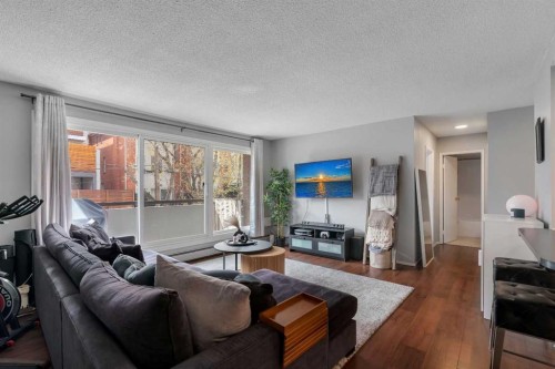 307-903 19 Avenue Sw, Calgary, AB - Indoor Photo Showing Living Room