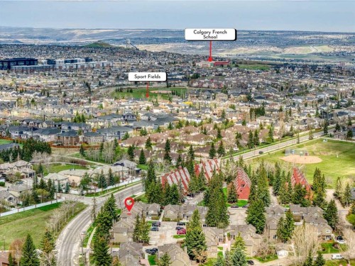 202-829 Coach Bluff Crescent Sw, Calgary, AB - Outdoor With View